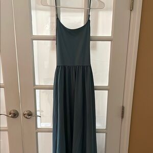 Maxi Halara Dress in Teal